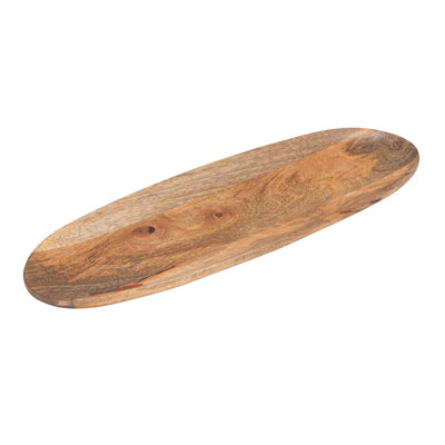 Oval Mango Wood Tray