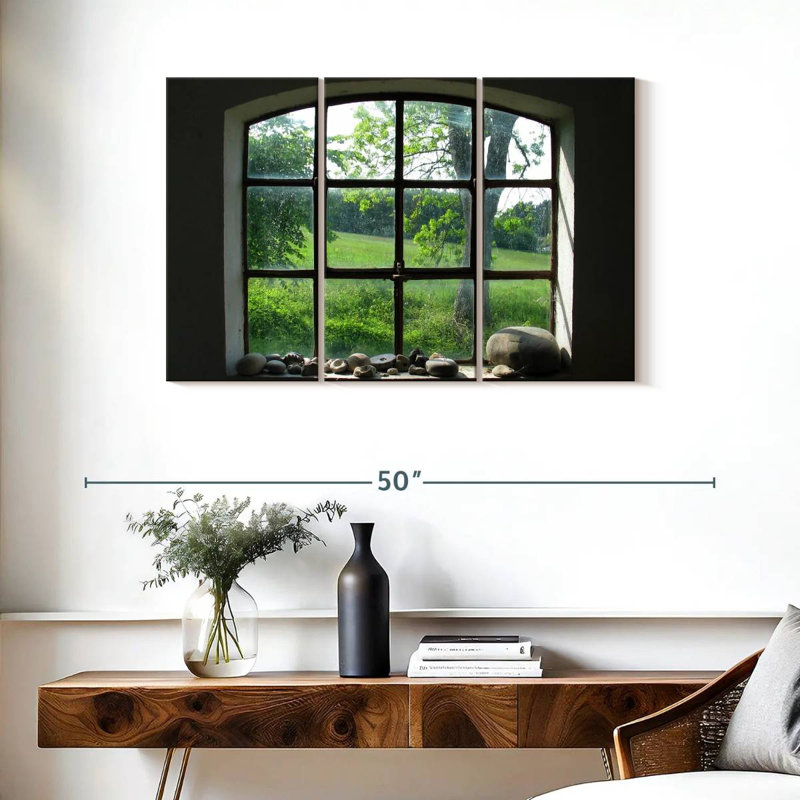 Lilie Old Stable Window, 24" H x 38" W