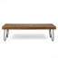 Banc industriel en bois et métal-356315380