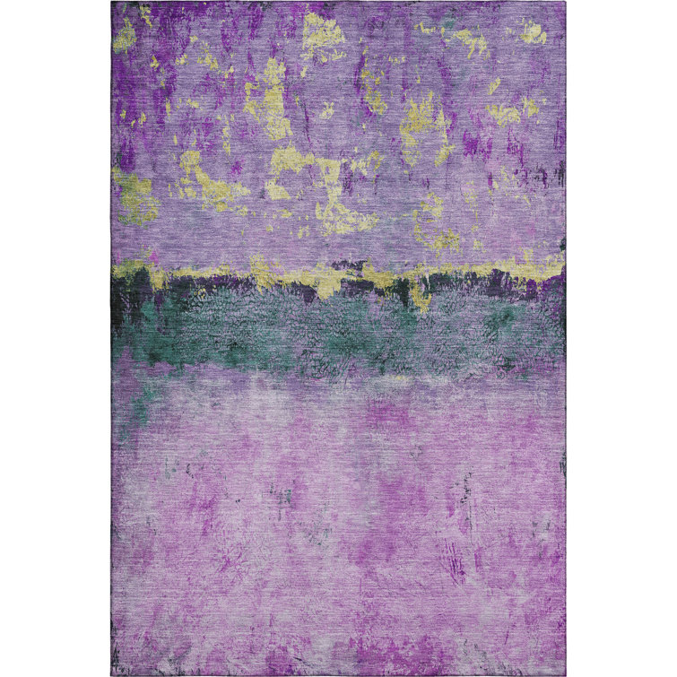 Premium Machine Washable Varroville AMF1716 Abstract Rug