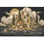 Papier peint mural paysage marin de ruines classiques avec lune dorée-1526157754-1526157757
