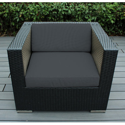 Fauteuil club avec coussins Club