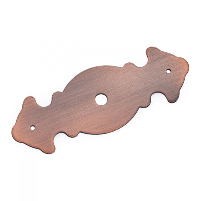 BP Series Decorative Knob Backplate with One Hole