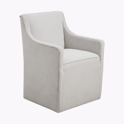 Skirted Swivel Chair