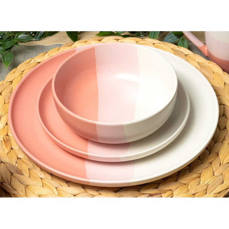 Stoneware Dinnerware - Service for 4