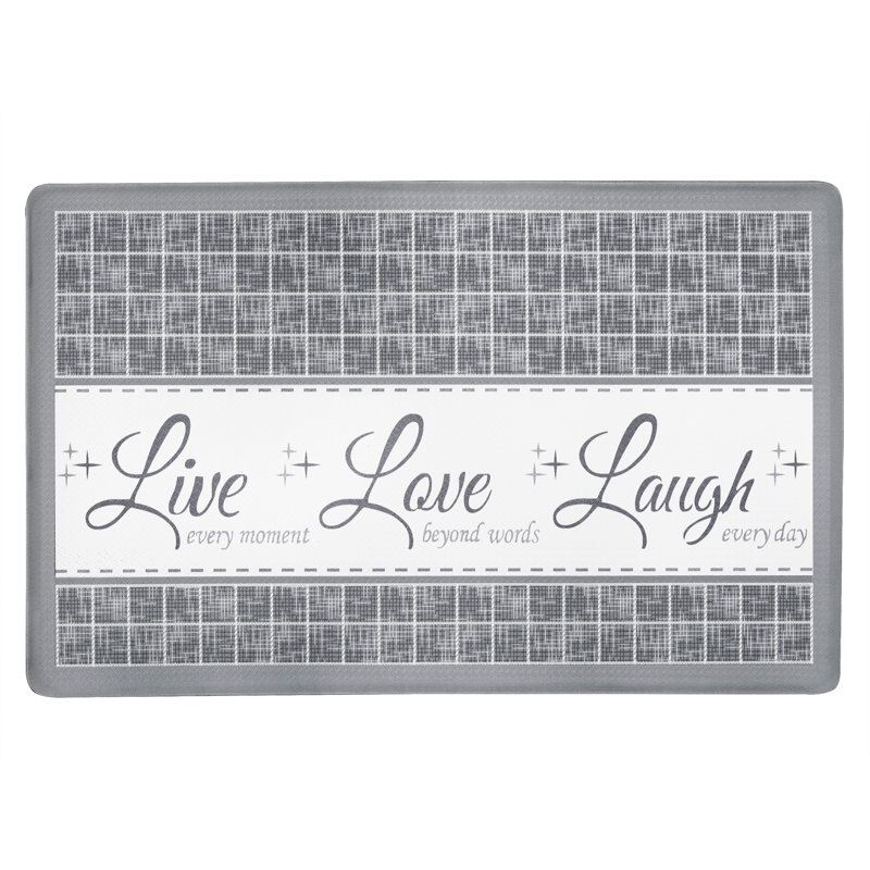 Tapis anti-fatigue Sirna, Gris clair