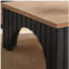 Table basse rustique carrée - Style campagne moderne
