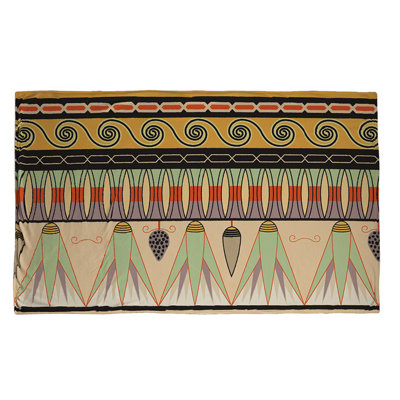 Couverture rustique de style égyptien
