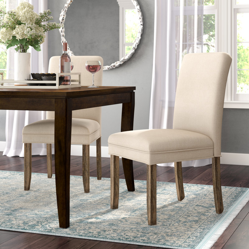 Colby 18.5'' H Linen Upholstered Dining Chair