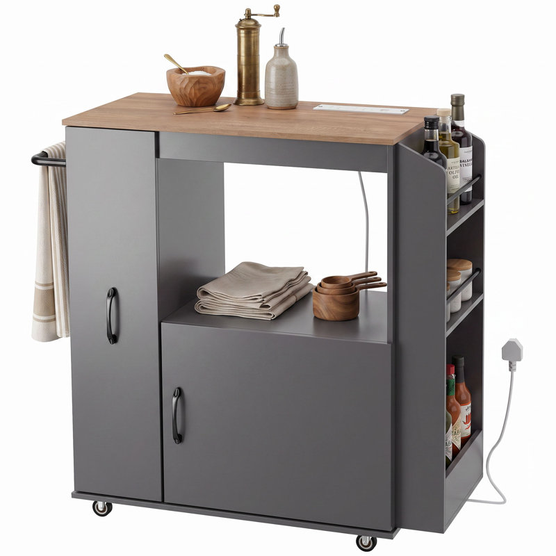Particle Board Bar Cart