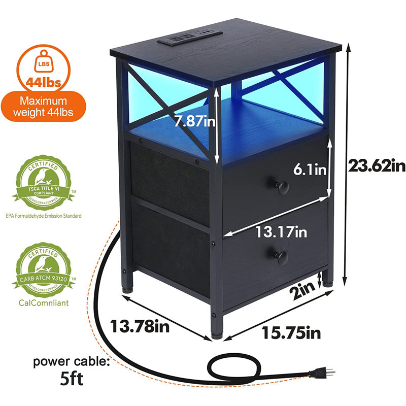 15.75'' W Nightstand