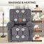 Oversized Power Lift Recliner Chair, Large Electric Recliner With Massage, Cup Holders, Side Pockets-121131689