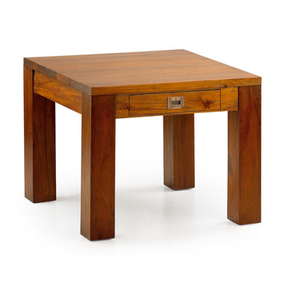 Flamingo Solid Wood End Table