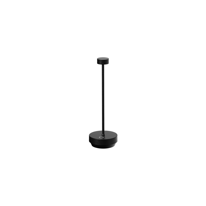 Lampe de buffet en aluminium TURAS, Noir, noir, noir, noir