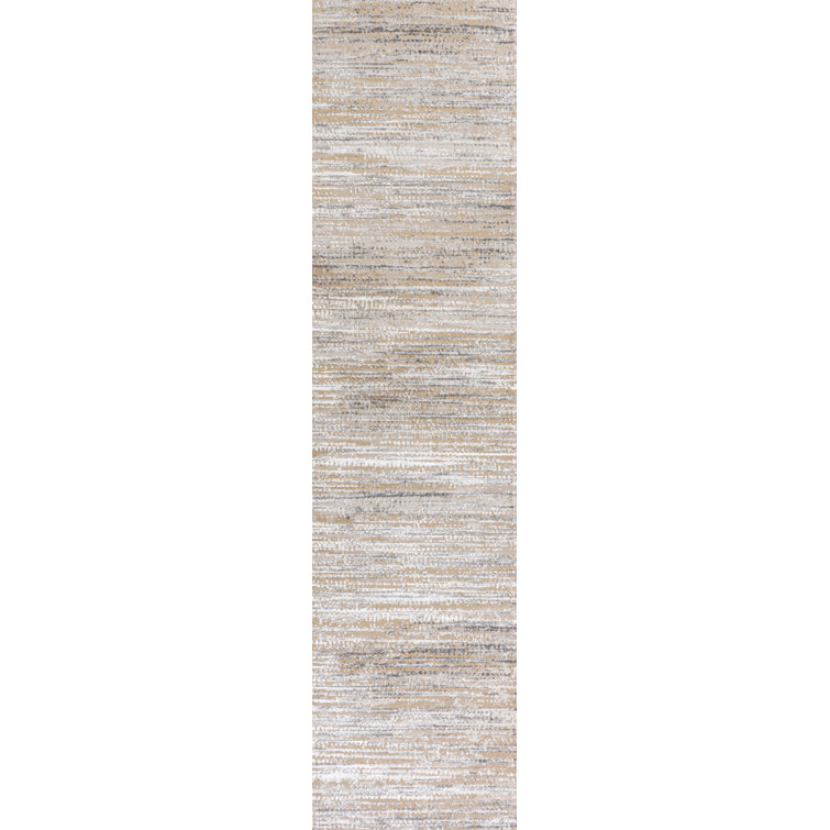 Loom Modern Strie' Beige/Gray Rug