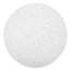Table d'appoint texturée mouchetée rétro en marbre blanc pour l'extérieur et l'intérieur, 15,5 po x 21 po, convenant à toutes les espaces Balcon de salon de table de bout toutes saisons, taille compacte, sans assemblage