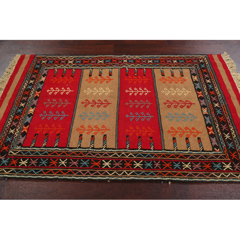One-of-a-Kind 3'8" X 5'9" Wool Area Rug in