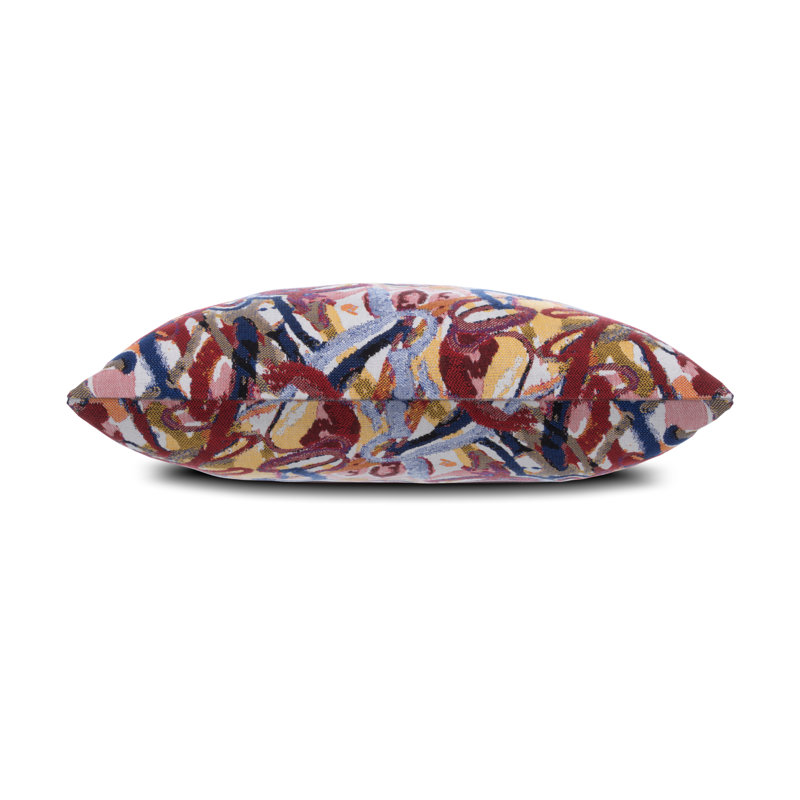 Graffiti Square Performance Pillow Cover & Insert