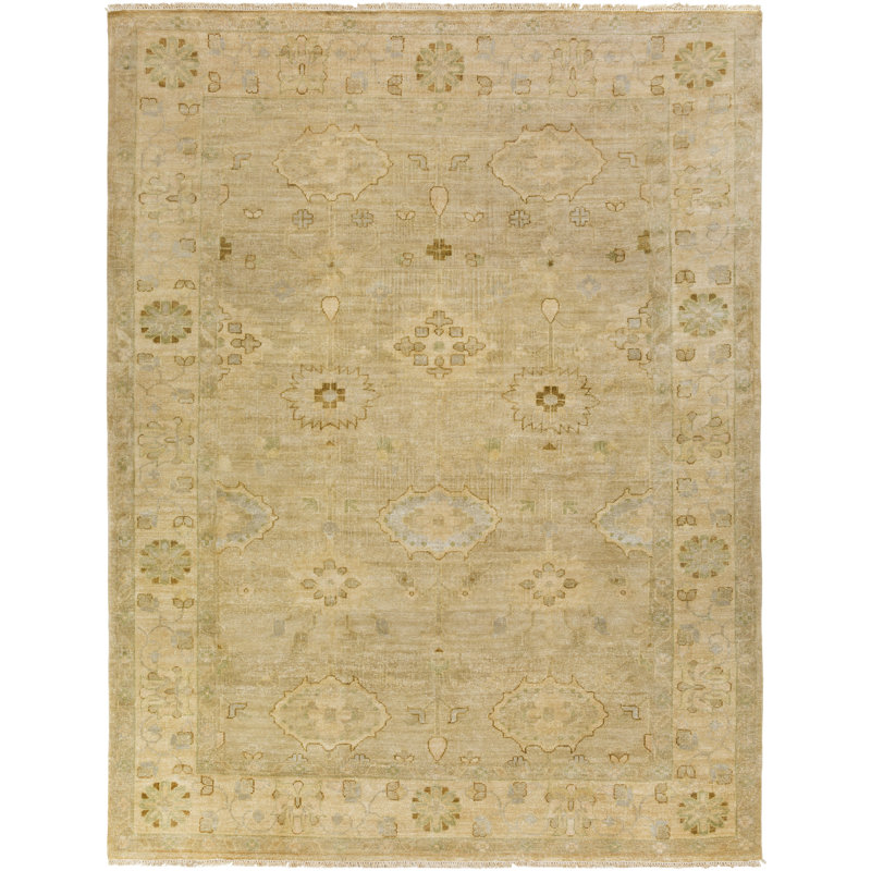 Kangley Wool Oriental Indoor Rug, Rectangle 5'6" x 8'6"