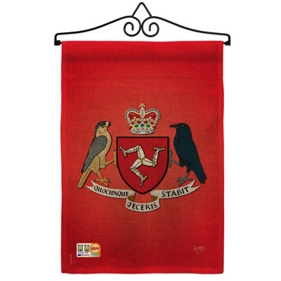 Double Sided 18.5'' H x 13'' W Polyester Garden Flag