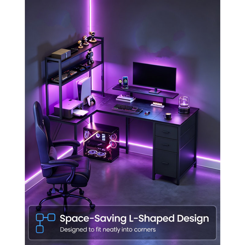 L-Shaped Computer Desk