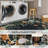 Floral Washable Rugs Non-Slip Soft Rugs for Living Room Bedroom Ultra-Thin Boho Accent Carpet-1659119714