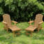 Méridiennes de patio durables, style bois de teck, détente extérieure rustique