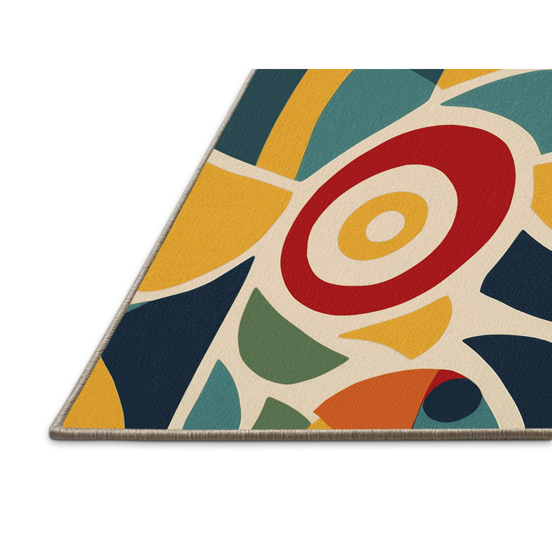 Jazzy Pulse Rug, Square 8'