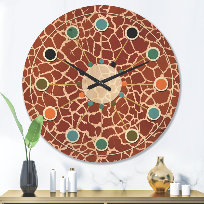 Horloge murale Leopard, Grand