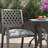 Contoured Outdoor Wicker Seat Cushion-523264314