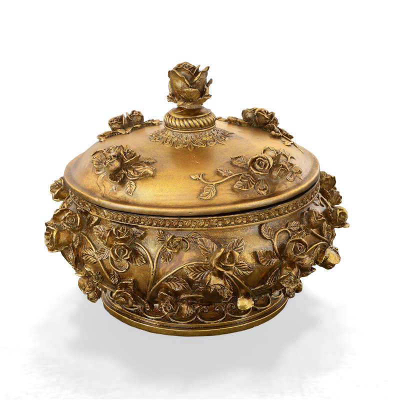 Boîte de table golden jardin