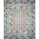Transitional One-of-a-Kind Rectangle 9'4" X 11'4" Hand Knotted Area Rug