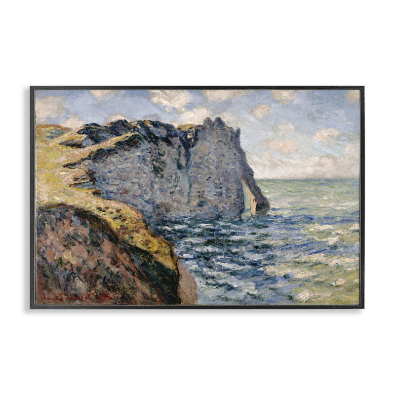Giclée classique par Mon1000paintings, Giclée encadrée noir minuit, H 16 po x l 24 po