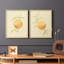 «Dappled Oranges III», reproduction encadrée de qualité supérieure - prête à être accrochée - aucun clou requis - aucun clou requis-719635581-719635582
