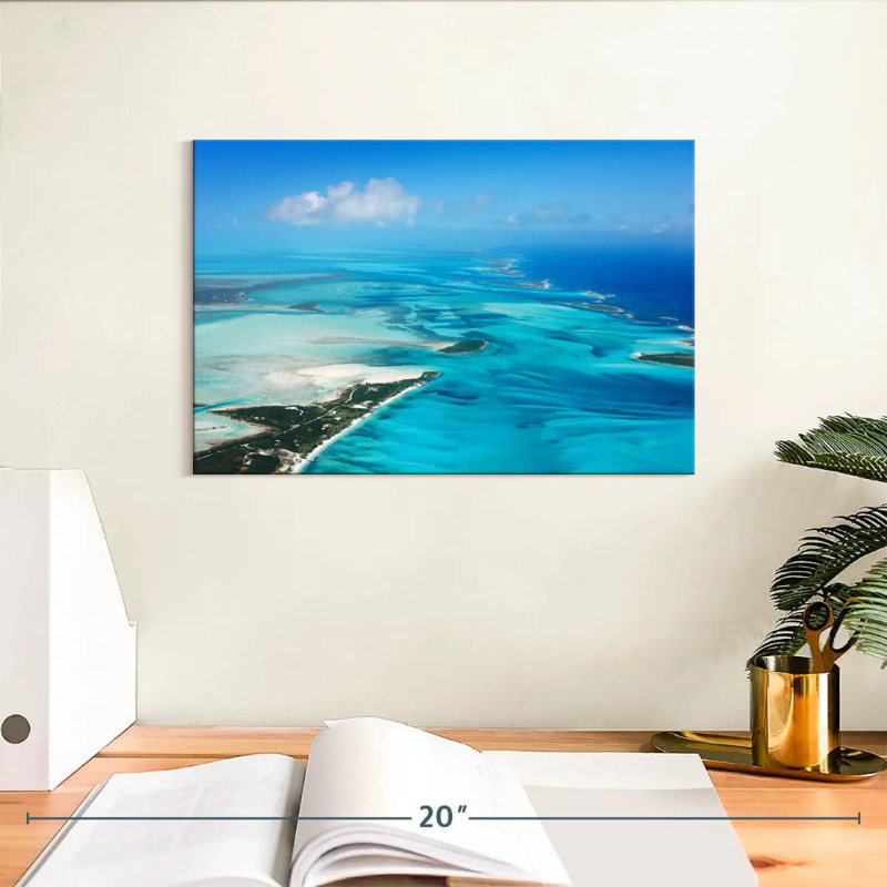 Gillard, Bahamas, îles paradisiaques, H 8 po x l 12 po