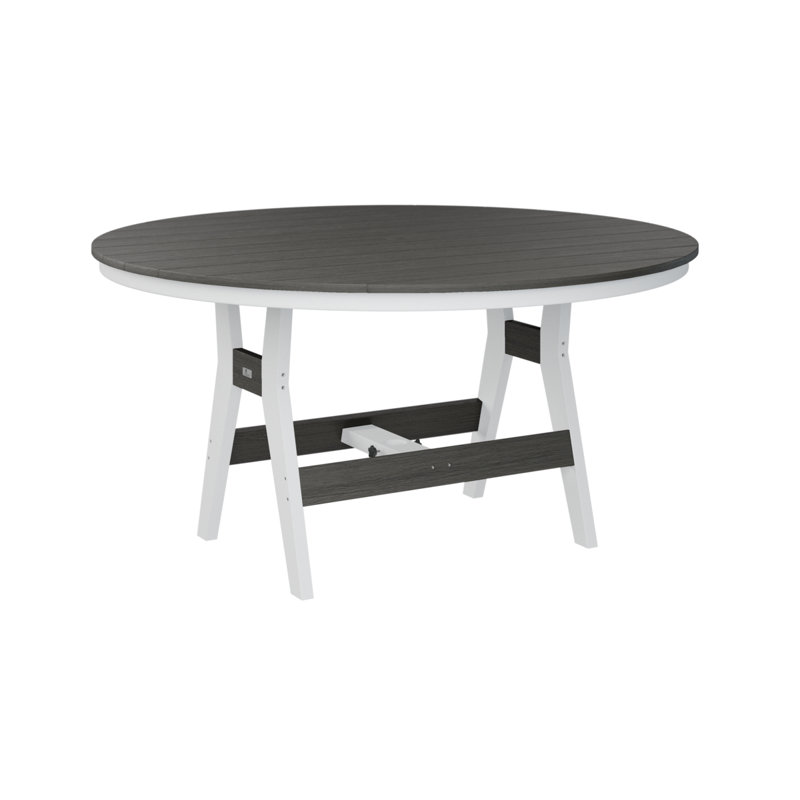 Table de bar berlinoise Berlin, Gris côtier, H 38,87 po x l 60 po x P 60 po