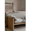 Katelyn White Oak Bench
