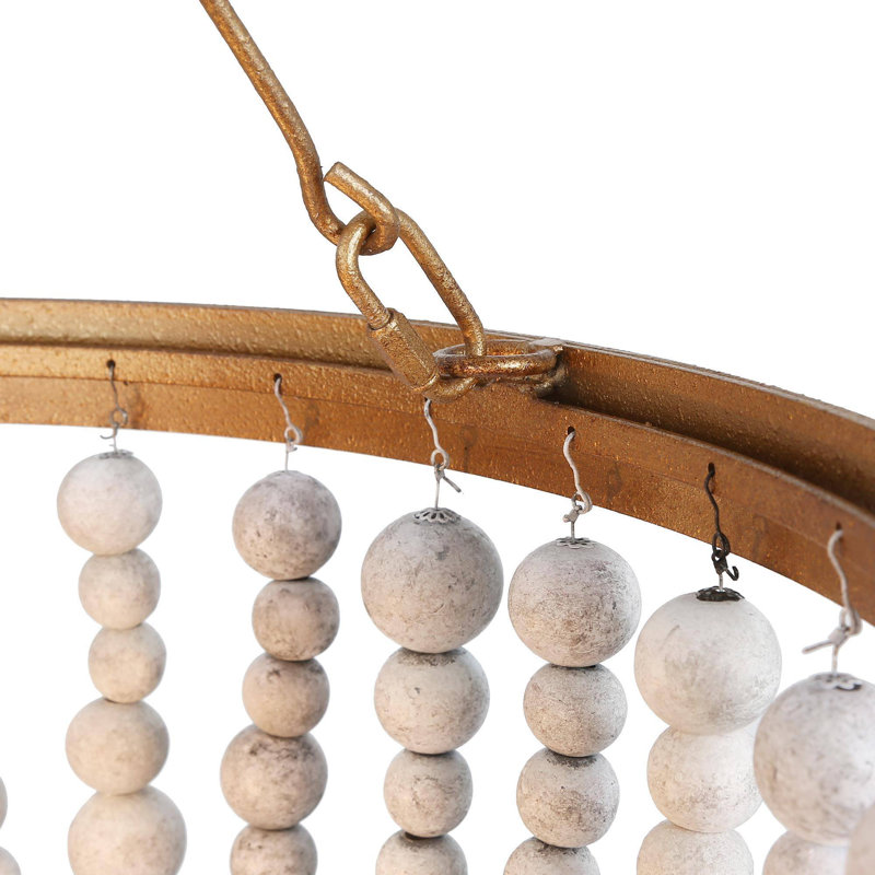 Plafonnier semi-encastré 3 lumières Boho