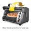  Four grille-pain avec porte roulante Hamilton Beach® Easy-Reach ™