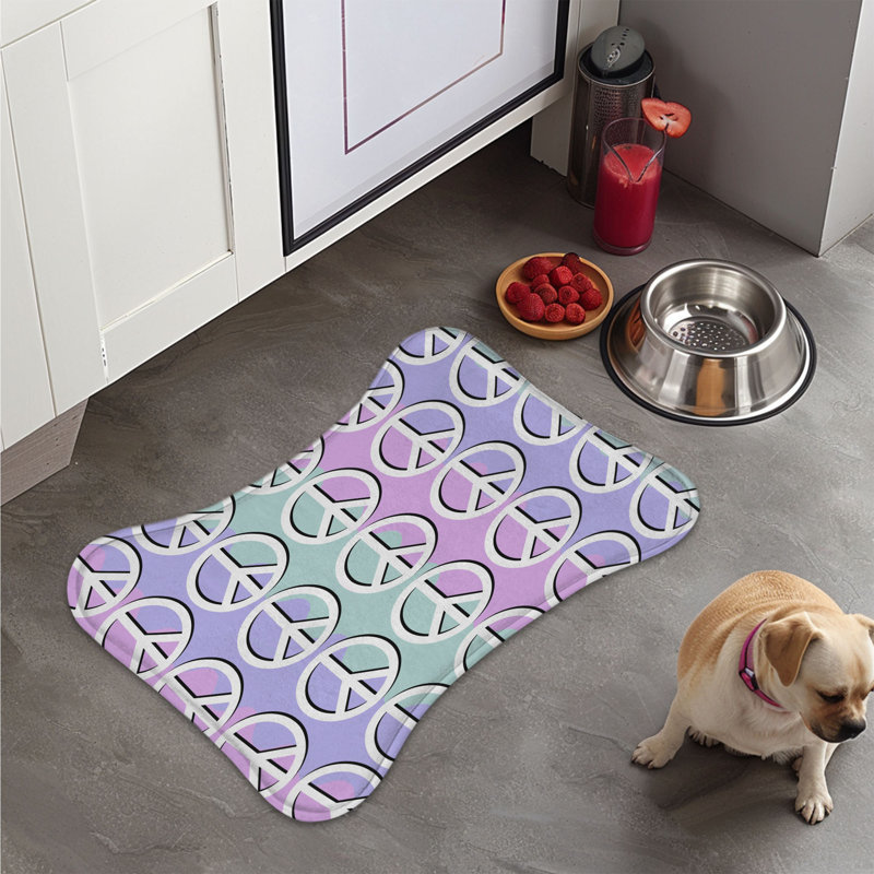 Soft Colors - 1 Piece Bone Shape Feeding Mat