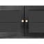 Armoire à chaussures Dantavius avec espace de rangement ouvert, portemanteau pratique avec 3 tiroirs rabattables-1503217847