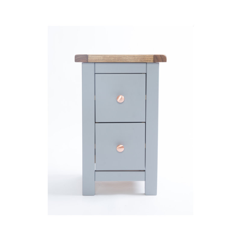 Everly 35cm W Plywood / Laminate Board Bedside Table