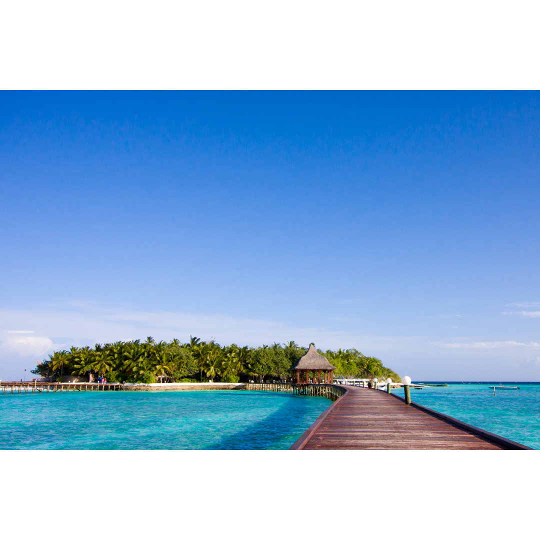 Tropical Island - Wrapped Canvas Print