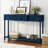 Console Table Sofa Table With Drawers For Entryway With Projecting Drawers And Long Shelf-1928763898-1928763896