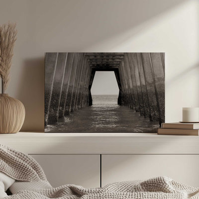 «Under the Pier» par Nathan Larson, reproduction d'art sur toile