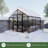 Aluminum Greenhouses for Outdoors, Polycarbonate Greenhouse-100369332-100369333