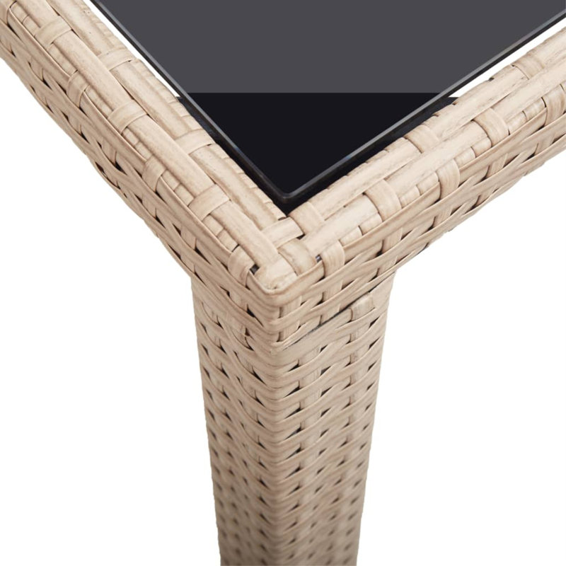 Akenya Coffee Table, Black, Beige