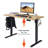 Electric Standing Desk, Adjustable Height Stand up Desk, 23x47 Inches Sit Stand Home Office Desk