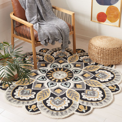 Novelty Floral Area Rug