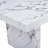 Luxurious Marble Pattern Mdf Dining Table